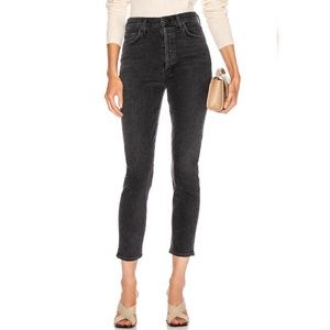 Agolde Nico High Rise Slim Jeans Virtue 